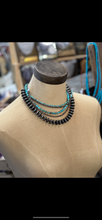 Load image into Gallery viewer, Turquoise Stacker Necklace
