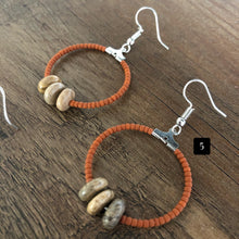 Load image into Gallery viewer, Serape Hoop Earrings
