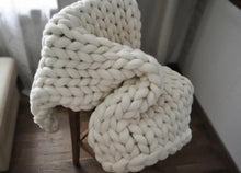 Load image into Gallery viewer, Chunky Knit Blanket
