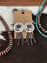Load image into Gallery viewer, Leather Concho Earrings
