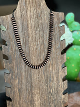 Load image into Gallery viewer, Bronze Rondelle Stacker Necklace
