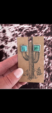 Load image into Gallery viewer, Kingman Turquoise Studs

