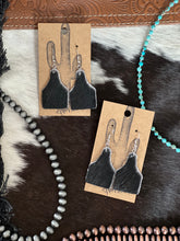Load image into Gallery viewer, Angus Cattle Tag Earrings
