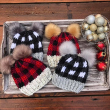Load image into Gallery viewer, Kids Lumberjack Beanie
