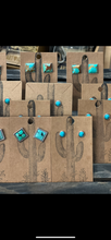 Load image into Gallery viewer, Kingman Turquoise Studs
