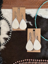 Load image into Gallery viewer, Charolais Teardrop Earrings

