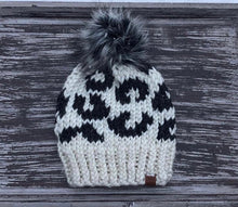 Load image into Gallery viewer, Kids Silk Leopard Beanie
