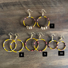 Load image into Gallery viewer, Serape Hoop Earrings
