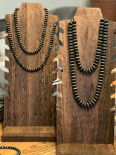 Load image into Gallery viewer, Bronze Rondelle Stacker Necklace
