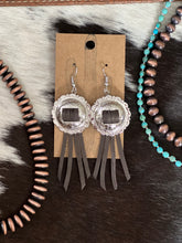 Load image into Gallery viewer, Leather Concho Earrings
