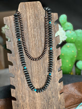 Load image into Gallery viewer, Bronze Rondelle Stacker Necklace
