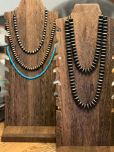 Load image into Gallery viewer, Bronze Rondelle Stacker Necklace
