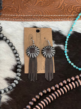Load image into Gallery viewer, Leather Concho Earrings
