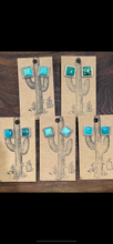 Load image into Gallery viewer, Kingman Turquoise Studs
