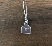 Load image into Gallery viewer, Mini Cowtag Choker Necklace
