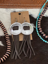 Load image into Gallery viewer, Leather Concho Earrings
