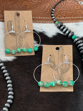 Load image into Gallery viewer, Jade Hoops
